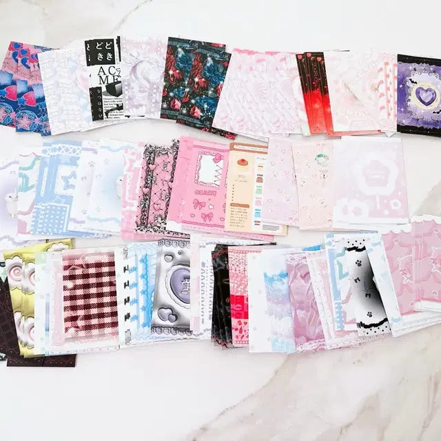 (인기템)바인더대지 믹스 100장