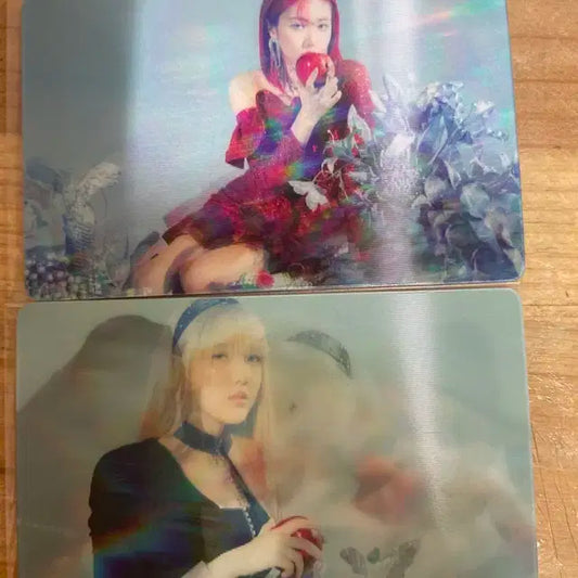 여자친구 애플 포카