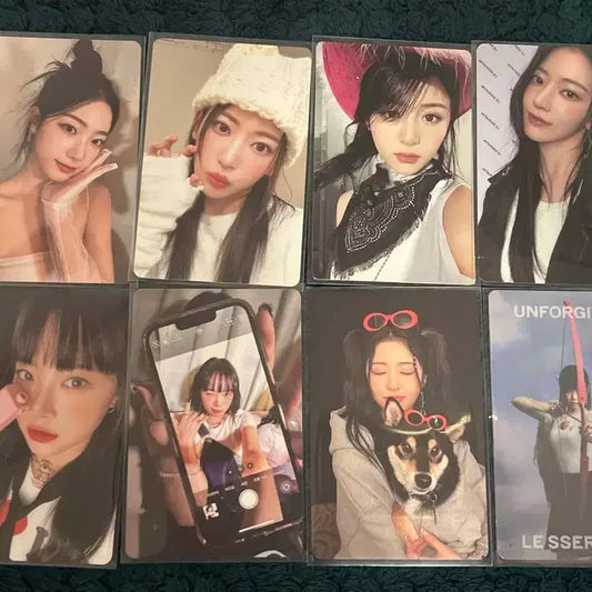 르세라핌 언포기븐 포토카드