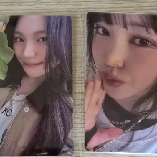 미개봉) 여자친구 우다계 위버스 대면팬싸 미공포 2종 팝니다