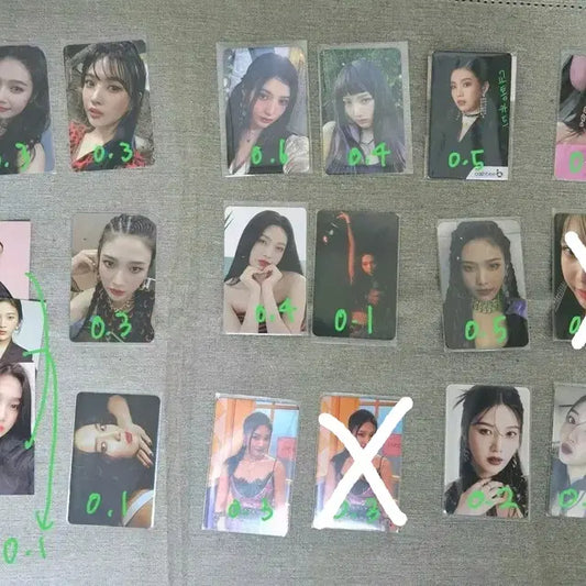 레드벨벳 조이 포토카드 포카 양도