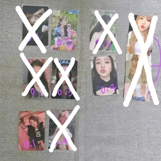 레드벨벳 예리 포토카드 포카 양도