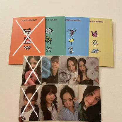 에이핑크 판다 8기 메시지카드 + 포카