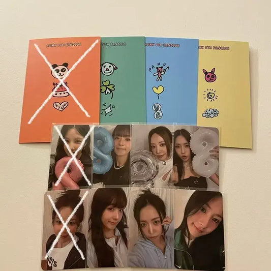 에이핑크 판다 8기 메시지카드 + 포카