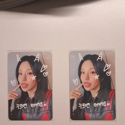 있지 예지 Air 메이크스타 팝업 포카/특전