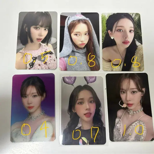 에스파 포카 에스파 카리나 포토카드 유지민 지젤 윈터 닝닝 포카 sm 엔