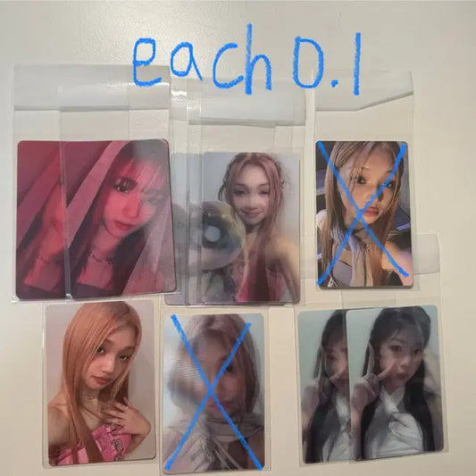 유니스 앨범 포카 포토카드 판매합니다