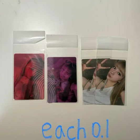 유니스 앨범 포카 포토카드 판매합니다