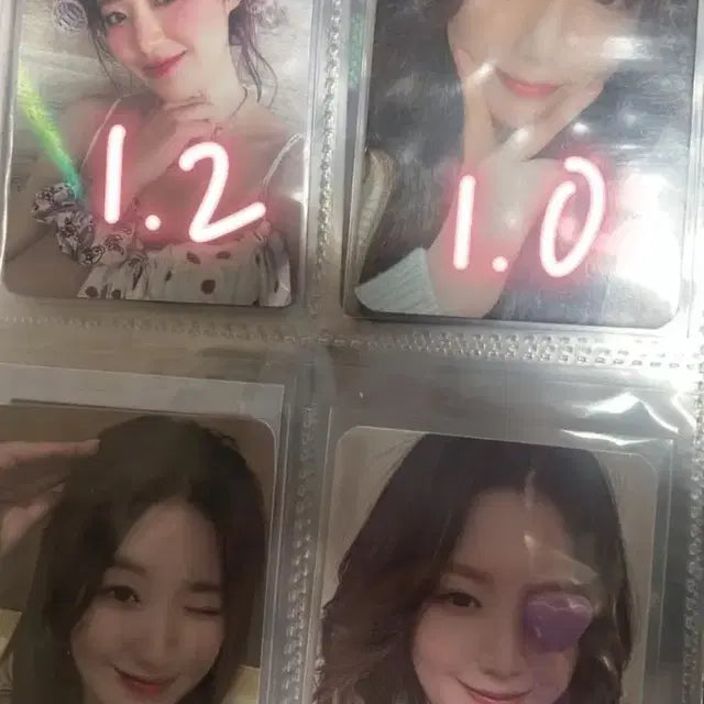 <여자아이들 포카>민니, 미연, 슈화