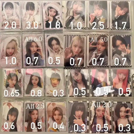 아이브 포토카드 일괄 판매