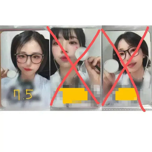 (싸인/있음)QWER 히나 싸인포카 팬싸 팬사인회 의사 당첨자 포토카드