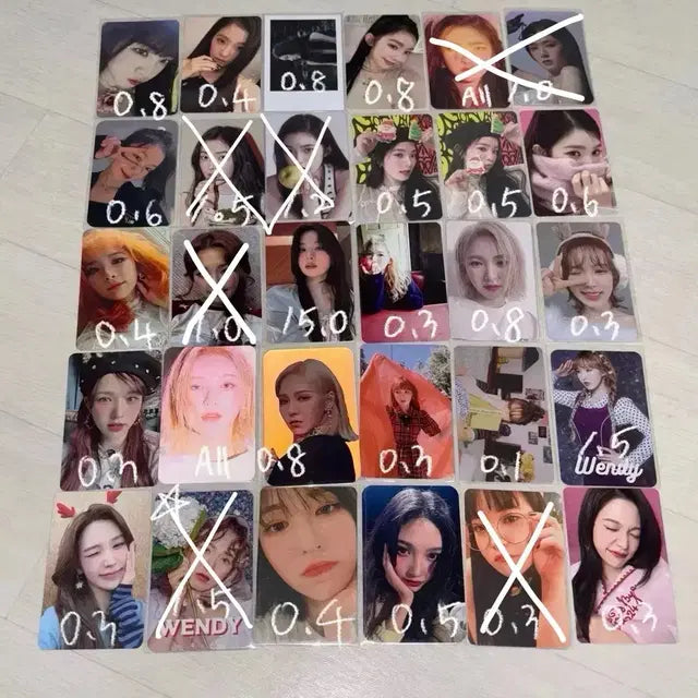 레드벨벳 아이린슬기웬디조이예리포카양도트레카라커플아슬틸트미공포공방