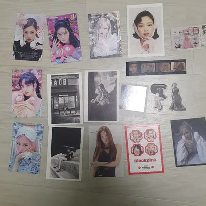 <단7일간 10%할인> 블랙핑크 지수 로제 제니 리사 포토카드 팝업 특전