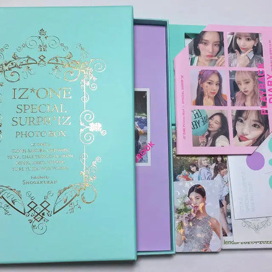 아이즈원 스페셜 서프라이즈 포토박스 팝니다(포스터 포함-일부 구성 제외)