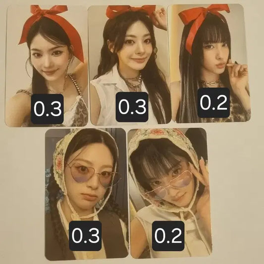 스테이씨 치아땡 멬스 미니레코드 미공포 포카 양도 판매 세은 아이사