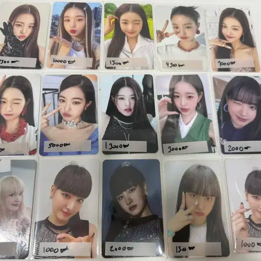 아이브 포카 판매 원영 이서 가을 유진 리즈 레이