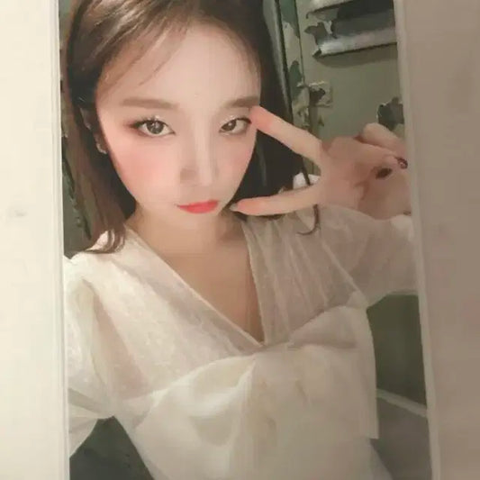 (여자)아이들 우기 I burn 뮤직코리아 특전 포카