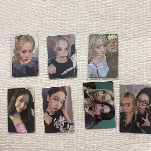에스파 포카 포토카드 판매 양도