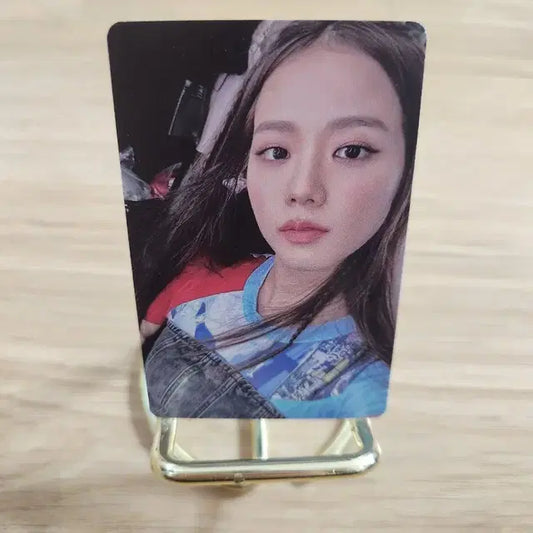 블랙핑크 제니 포토카드