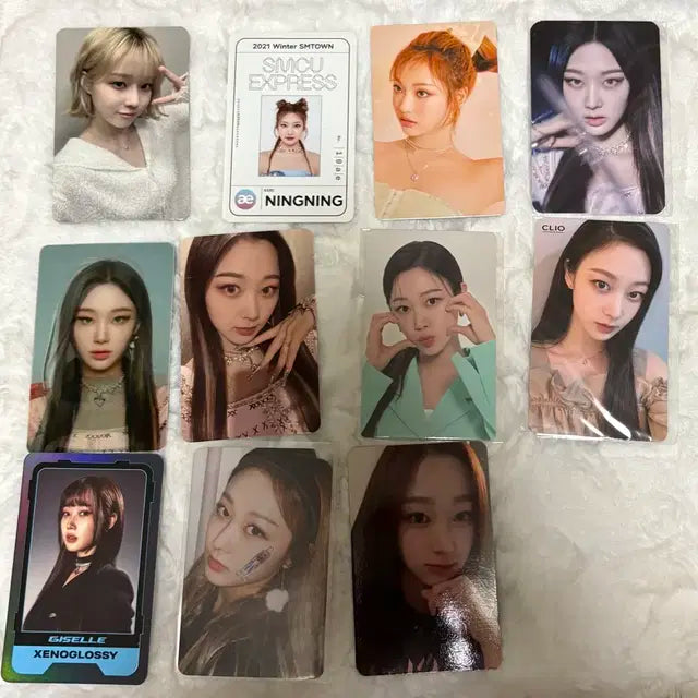 에스파 카리나 지젤 윈터 닝닝 포카 양도