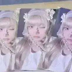 르세라핌 HOT 위버스 영통 홍은채 미공개 포카