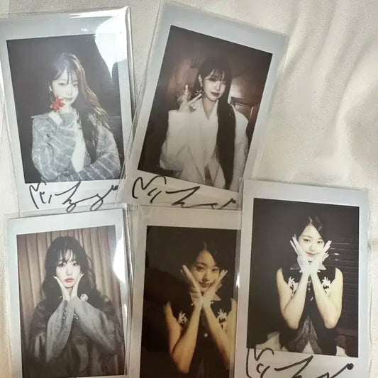 아이브 원영 잡지 포카 당일발송