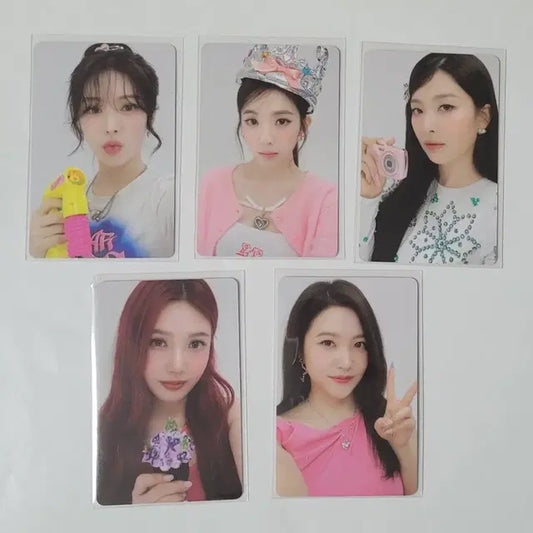 SMCU family 패밀리버전 QR 포카 레드벨벳 세트 아이린 슬기