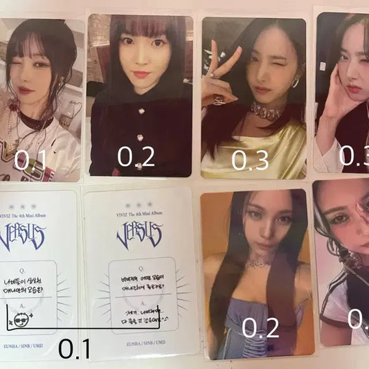 여자친구 비비지 포토카드 양도