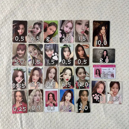 gidle 여자아이들 아이들 포토카드 포카 미공포 양도 판매 슈화 미연