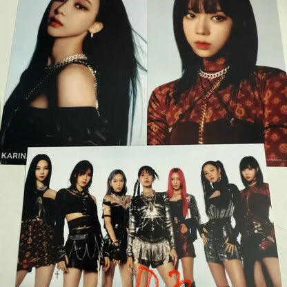 뒷장) 에스파 4*6포토 인화사진 양도 갓더비트 카리나윈터닝닝지젤