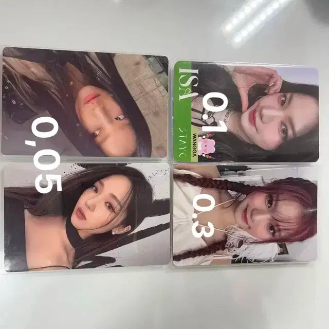 이즈나,스테이씨,프로미스나인,아이브,아일릿 포카 팔아요