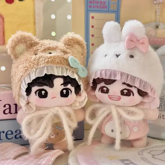 10cm인형옷 포실모자세트(3종)