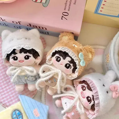 10cm인형옷 포실모자세트(3종)