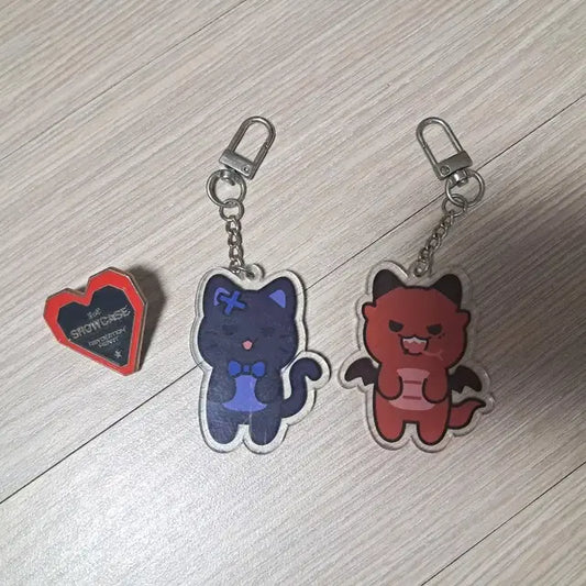 레볼루션 하트 레하 리레 리레볼루션 뱃지 + 키링 일괄 판매