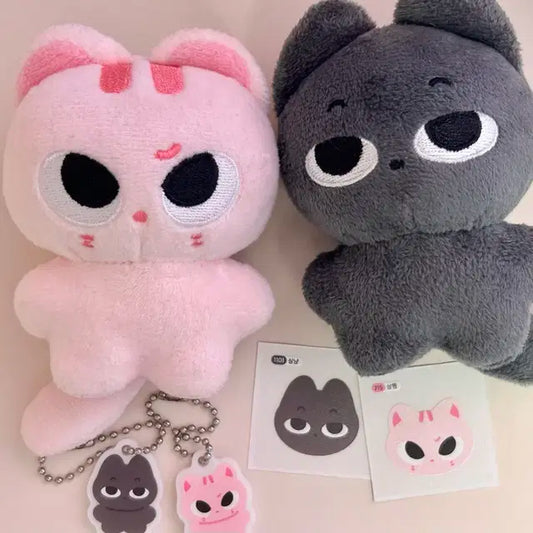 플레이브 상냥햄즈 밤비 하민 10cm 인형 세트 양도
