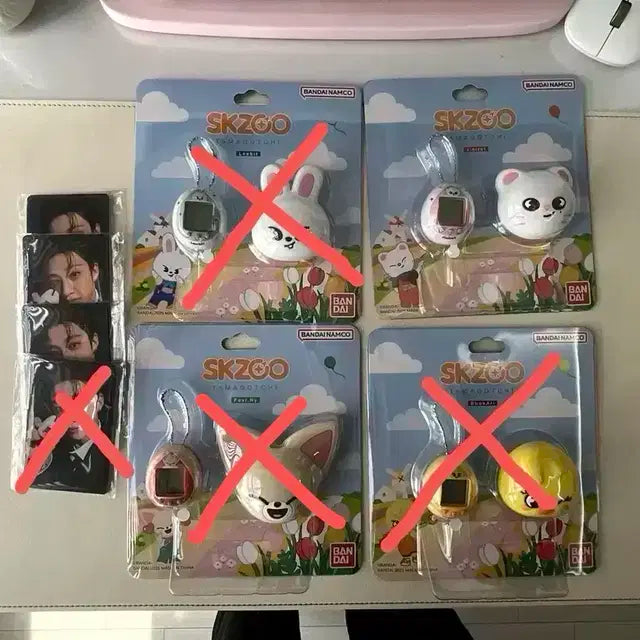 미개봉,포카포함)스키즈 다마고치 지니렛  스키주