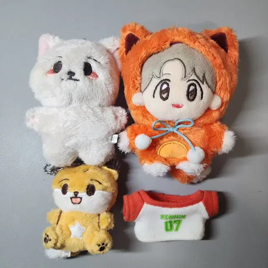 엔시티드림 런쥔 10cm 인형 꼼쥔이, 런먕이, 런꼬미