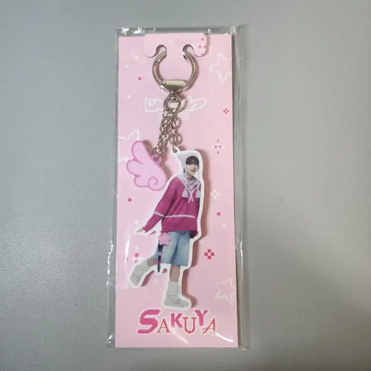 (미개봉품) 엔시티위시 로그인 팬콘 일본투어 엠디 날개키링 사쿠야