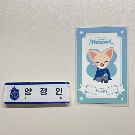 스키즈 매직스쿨 양정인 명찰양도