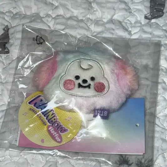 방탄소년단 지민 bt21 치미 레인보우 플랫퍼 양도 포카 인형