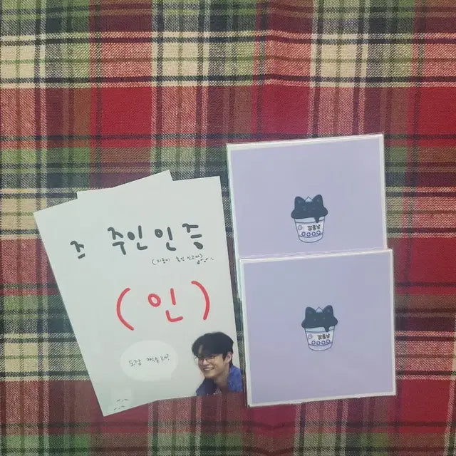 제베원 김지웅 10cm인형 깜웅냥