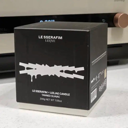 르세라핌 리이제 콜라보 팝업 굿즈 캔들