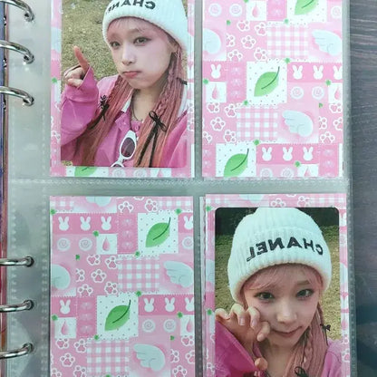 [양면/3+1]토끼 나투로마키 패치워크 바인더대지