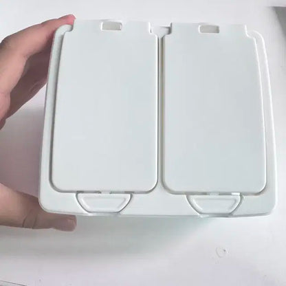 새상품) 다이소 유명템 원터치 통 화이트 포카 덕질 용품