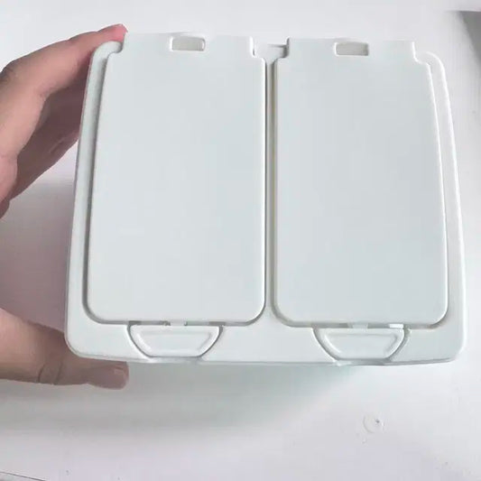 새상품) 다이소 유명템 원터치 통 화이트 포카 덕질 용품