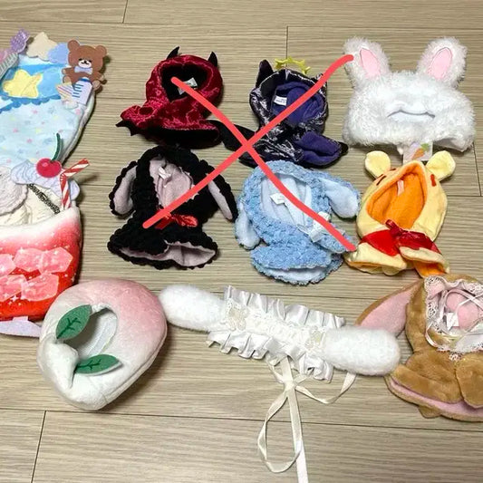 10cm 8cm 인형옷 인형집