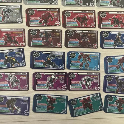 바이클론즈 미니 피규어,칩 카드 일괄