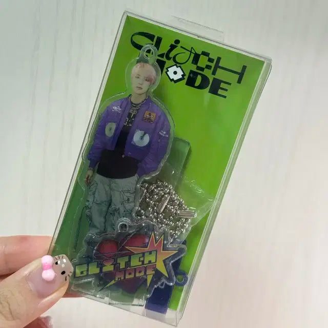 엔시티 드림 제노 글리치모드 아크릴 키링 단순 개봉 판매