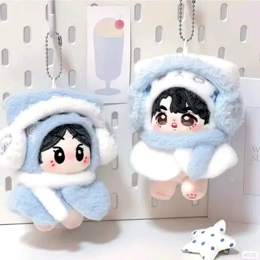 10cm 인형옷 고양이 성가대