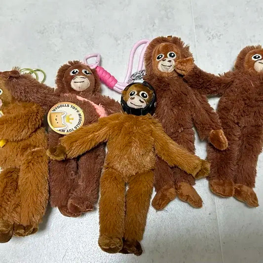 오랑우탄 인형 키링 우탄이 인형